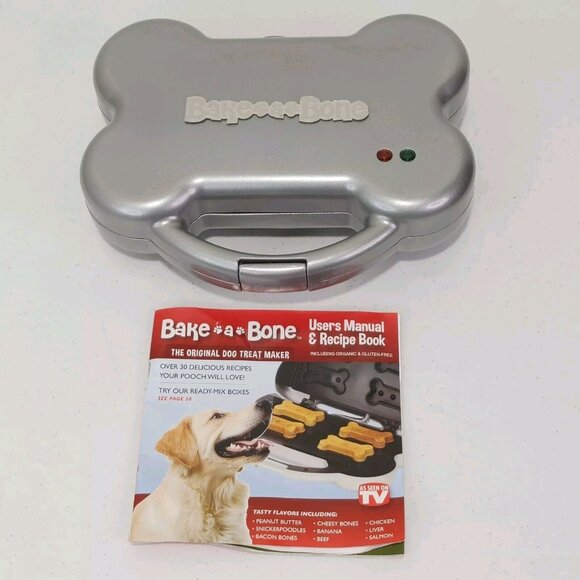 Bake a Bone The Original Dog Treat Maker With Over 30 Recipe Book (Excel… - Picture 5 of 15